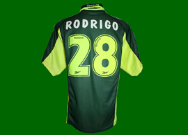 Equipamento de jogo do Rodrigo Fabri, Sporting 2000/01