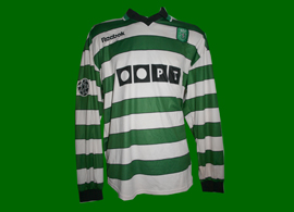 Sporting Champions League Dimas 2000 2001 Reebok