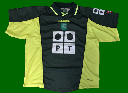 camisola Sporting Lisbon alternative shirt 2000 2001