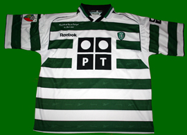 Sporting camisola Taa de Portugal 2001 2002