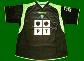 Sporting camisola alternativa 01 02 personalizada