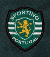 Sporting camisola Stromp 2001 2002 emblema do clube