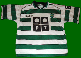 Sporting Lisbon Portugal Reebok 2001 2002 National Champion