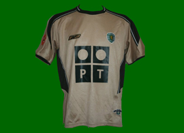 terceira camisola Sporting Rui Jorge 2003/04