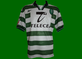 Vinicius Brasil camisa de jogo Sporting Portugal 1998 99