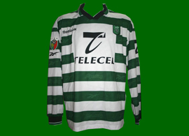 kit Sporting Edmilson Portuguese League champion 99/00 SCP