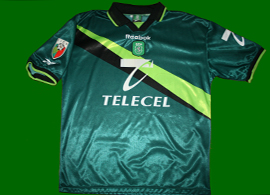 Sporting Lisbon Reebok away jersey match worn