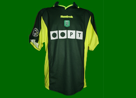 camisa alternativa de jogo Bino 2000 2001 Sporting Lisbon