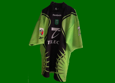 1999/00. Camisola de jogo do guarda redes Schmeichel