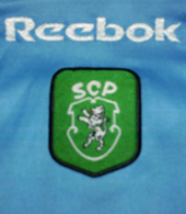 Goalkeeper replica jersey, personalized Peter Schmeichel Sporting Lisbon 1999/2000
