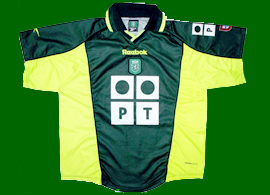 camiseta Sporting Acosta alternativa 2000 2001