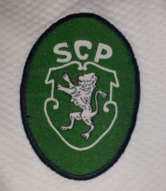1998/1999. Segundo equipamento alternativo branco do Sporting, réplica da Loja Verde