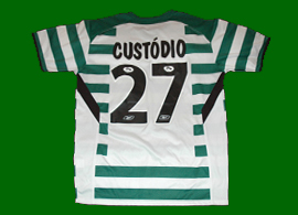 Player issue UEFA Sporting Portugal 2005 Custodio AZ Alkmaar