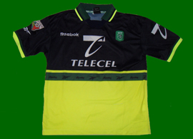 fourth away football top Sporting Lisbon Afonso Martins 99 00