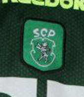 Third kit, match worn by the brazilian right wing defender Cesar Prates 2000 2001 Sporting SCP