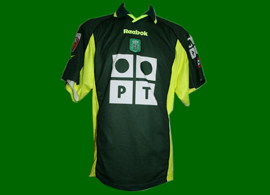 Equipamento alternativo do Sporting usado em jogo Cesar Prates 2000 2001 SCP Brazil