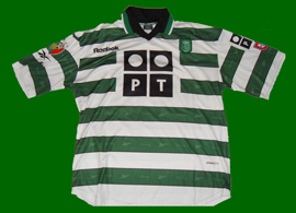 Camisola do Sporting Beto 2000 01