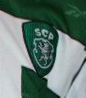 2001/2002. Sporting Lisbon match worn football shirt of Joao Pinto, Sporting Clube de Portugal