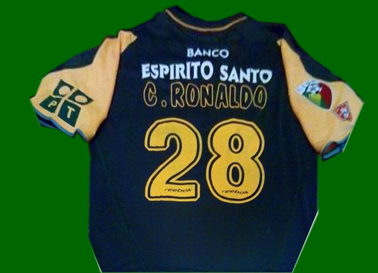 Fake away Sporting Lisbon Cristiano Ronaldo shirt