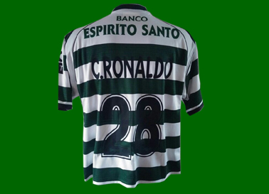 Fake Sporting Lisbon Cristiano Ronaldo shirt