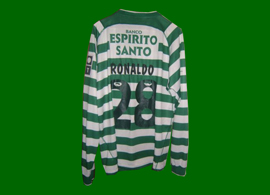 camisola do Sporting Cristiano Ronaldo