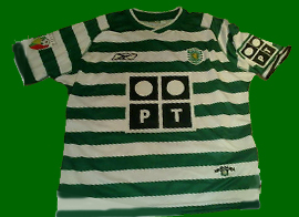 camisola do Sporting Cristiano Ronaldo do ano do Manchester United