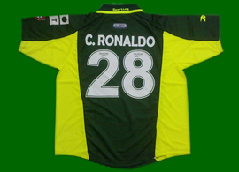 Another Cristiano Ronaldo Sporting Lisbon shirt from the wrong year