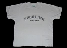 Sporting roupa casual t-shirt 2007