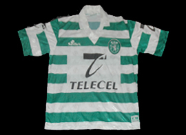 Camisola de marca Saillev do Sporting