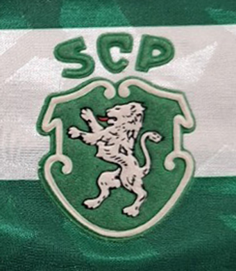 poca 1994/1995? Camisola de marca Saillev do Sporting, sem patrocnio, algo de raro nas Saillev