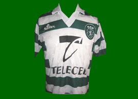 Camisola antiga da marca Saillev do Sporting