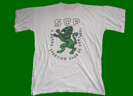 t-shirt do Sporting Club de Portugal leao verde