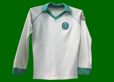 1980/81. Camisola alternativa branca do Manoel