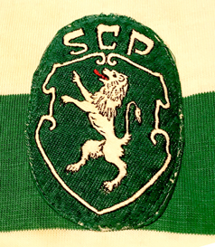 Camisola de jogo dos juniores, de Lus Vasques, Sporting 1973