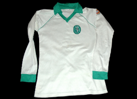 equipamento Sporting 1980 1981 Bastos