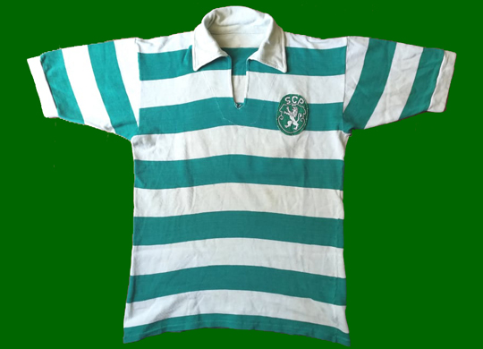 1961/62 a 1964/54. Equipamento do Sporting de futebol