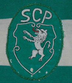 1980/1981. Pre season match worn jersey, with national champion patch, Sporting