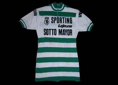 1975. Camisola de ciclismo do Sporting, Tour de France Joaquim Agostinho