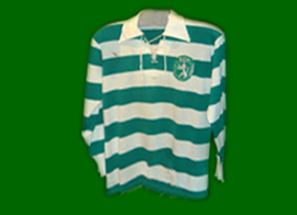 camisola histórica do Travassos do Museu Mundo Sporting