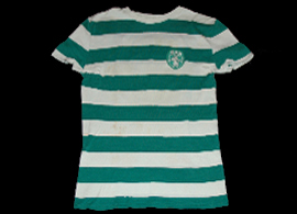 shirt match worn by Bastos Sporting Benfica 1972 Eusebio