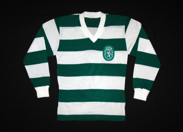 camisola do Sporting de jogo 1970, da formao