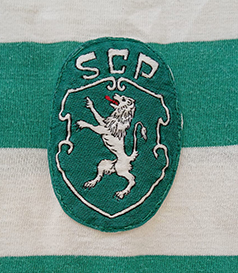 1978/79. Camisola de jogo do Sporting de mangas compridas