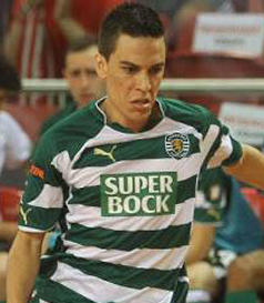 2013/14, equipamento listado de jogo de futsal do SPorting