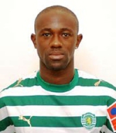 Sporting Lisbon football shirt worn in game by Douala