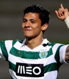 Equipamento de futebol de jogo do Fredy Montero