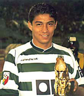 match worn striker Jardel Sporting Lisbon