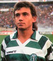 Mário Jorge Sporting spieler trikot Lissabon Le Coq Sportif 1983 1984 nummer 5
