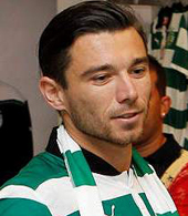 equipamentos de jogo do jogador Danijel Pranjic do Sporting