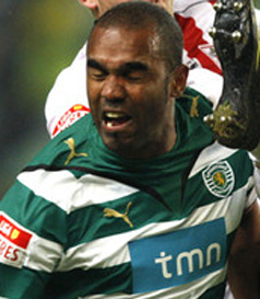 equipamentos de jogo do jogador Pongolle do Sporting