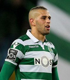 camisola de jogo do Slimani